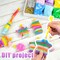 36 Piece Sand Art Kit, Glitter Sand Kit, Rainbow Sand Glow in the Dark with Sequins Bottles, Arts and Crafts for Kids, Great Staycation or Group Activity, Sandbox Toys, Summer Activities.